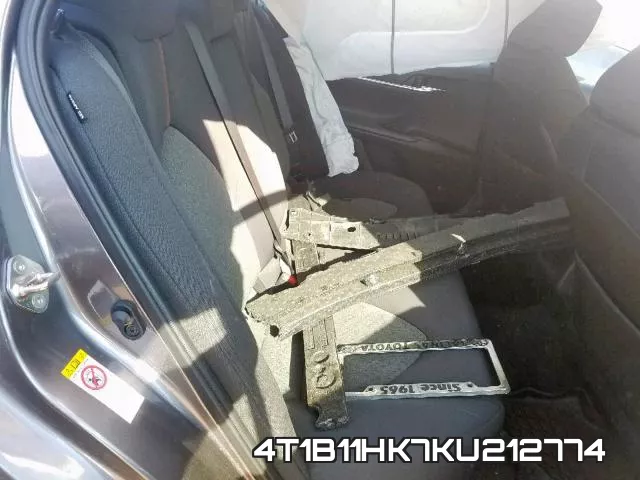 4T1B11HK7KU212774 фото 7