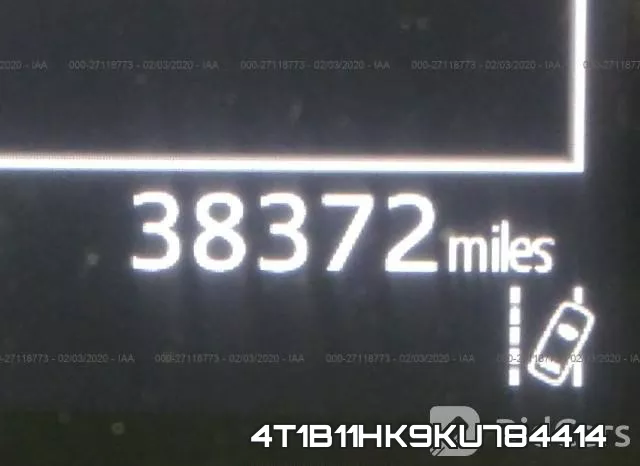 4T1B11HK9KU784414 фото 8