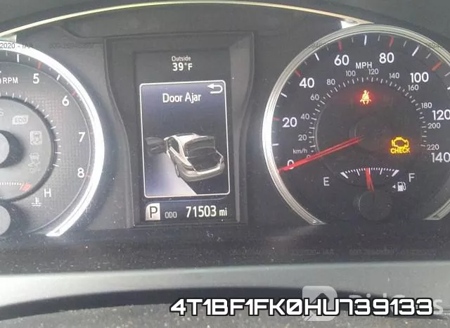 4T1BF1FK0HU739133 фото 8