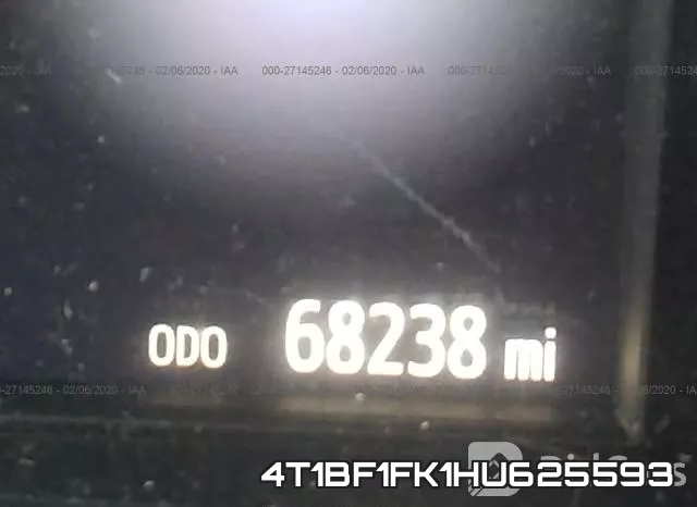 4T1BF1FK1HU625593 фото 8