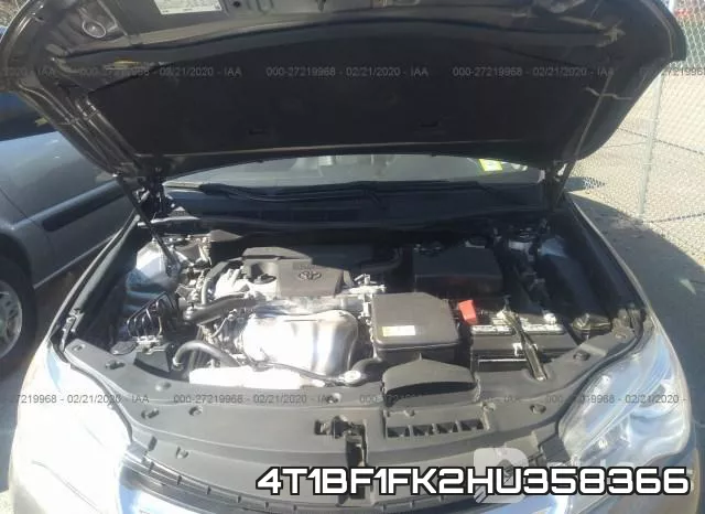 4T1BF1FK2HU358366 фото 2