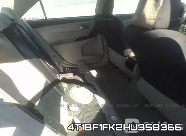4T1BF1FK2HU358366 фото 9