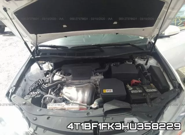 4T1BF1FK3HU358229 фото 2