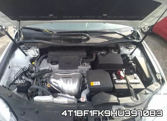 4T1BF1FK9HU397083 фото 2