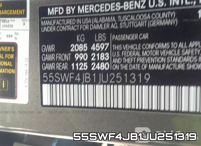 55SWF4JB1JU251319 фото 10