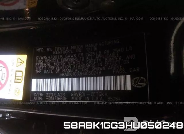 58ABK1GG3HU050248 фото 10