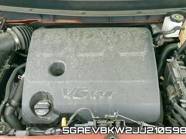 5GAEVBKW2JJ210598 фото 8