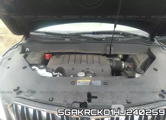 5GAKRCKD1HJ240259 фото 2