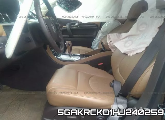 5GAKRCKD1HJ240259 фото 6
