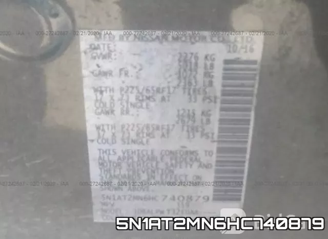 5N1AT2MN6HC740879 фото 10