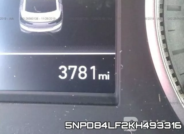 5NPD84LF2KH493316 фото 8