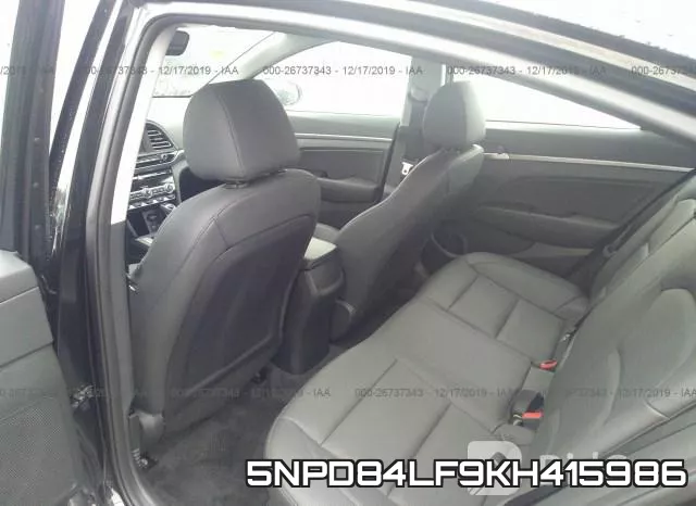 5NPD84LF9KH415986 фото 9