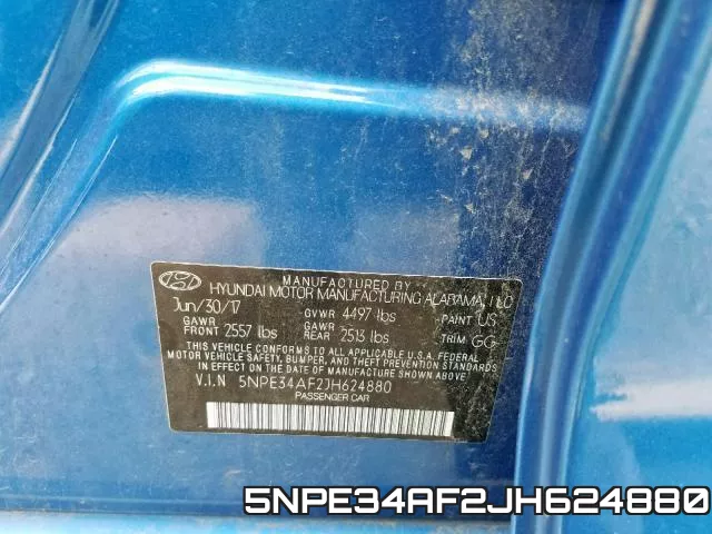 5NPE34AF2JH624880 фото 2
