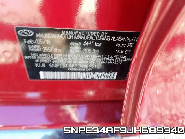 5NPE34AF9JH689340 фото 2