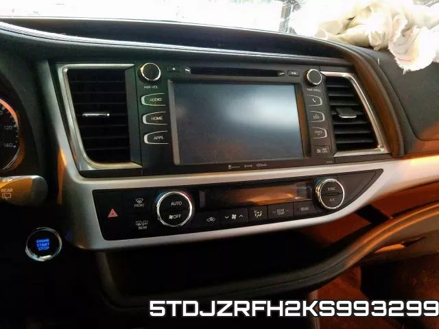 5TDJZRFH2KS993299 фото 10