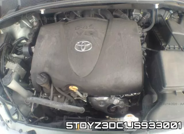 5TDYZ3DC1JS933001 фото 2