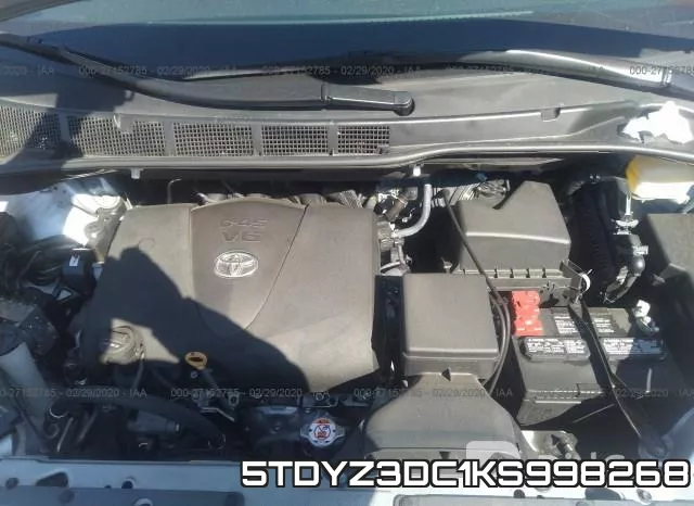 5TDYZ3DC1KS998268 фото 2