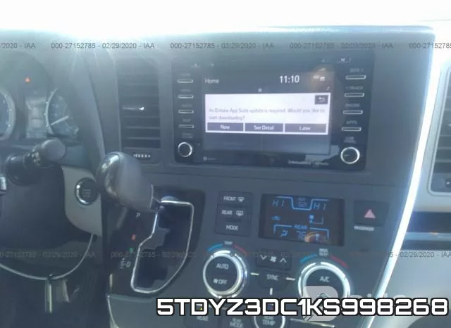 5TDYZ3DC1KS998268 фото 7