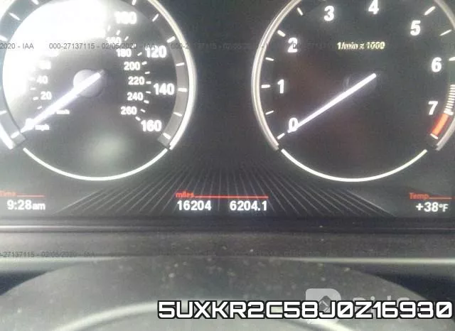 5UXKR2C58J0Z16930 фото 8