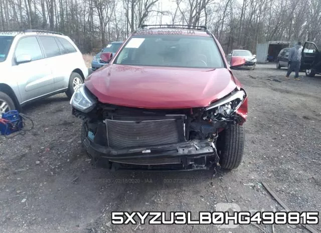 5XYZU3LB0HG498815 фото 7