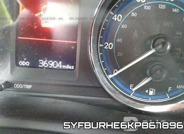 5YFBURHE6KP867896 фото 8