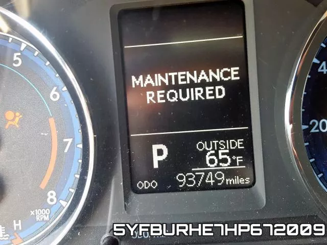 5YFBURHE7HP672009 фото 9