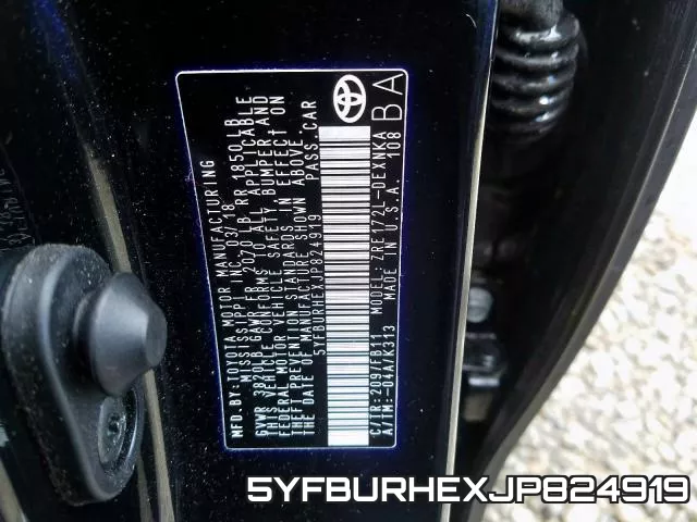 5YFBURHEXJP824919 фото 2