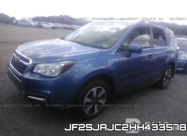 JF2SJAJC2HH433578 фото 3