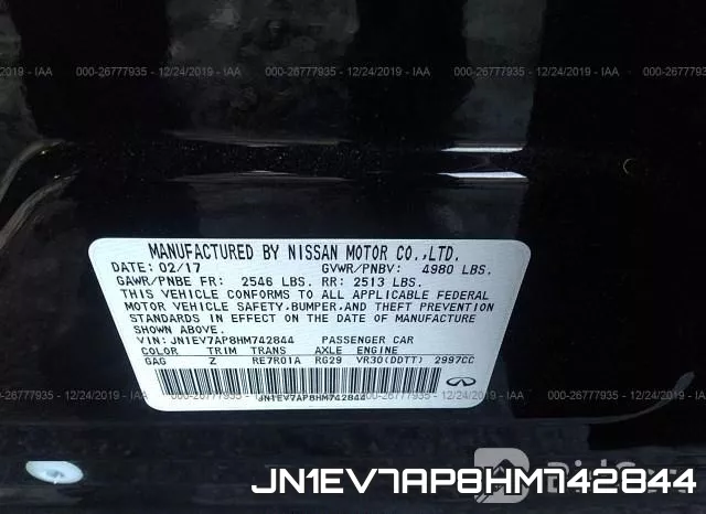 JN1EV7AP8HM742844 фото 10