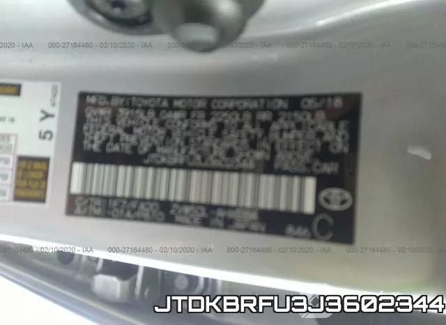JTDKBRFU3J3602344 фото 10