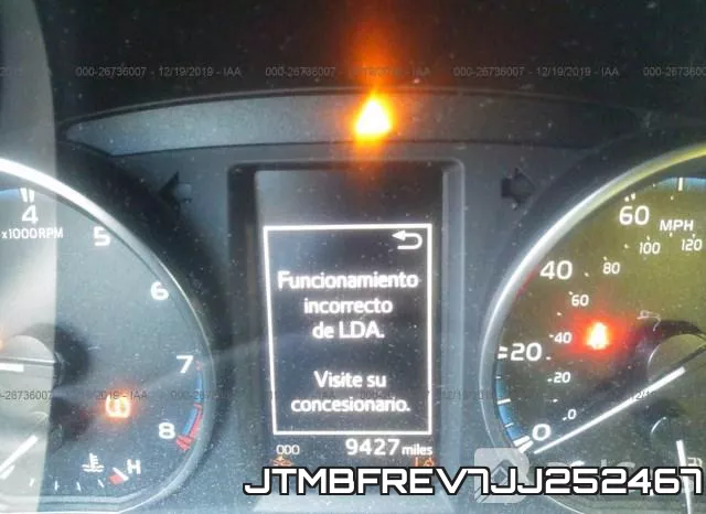 JTMBFREV7JJ252467 фото 8