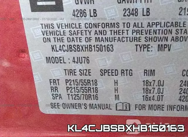 KL4CJBSBXHB150163 фото 10