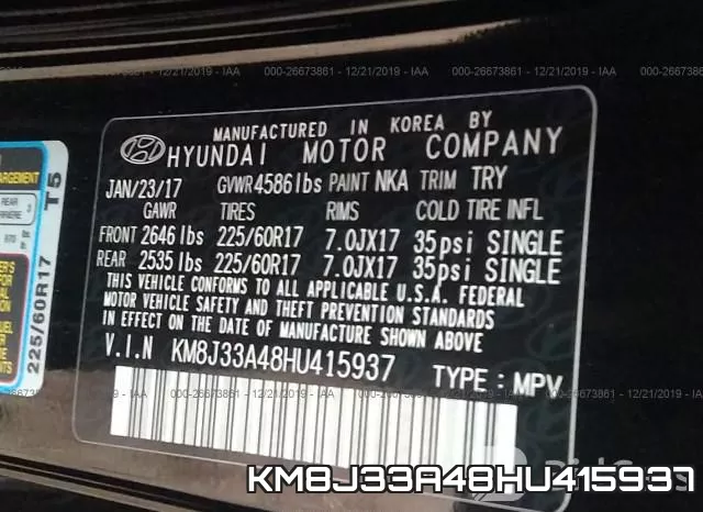 KM8J33A48HU415937 фото 10