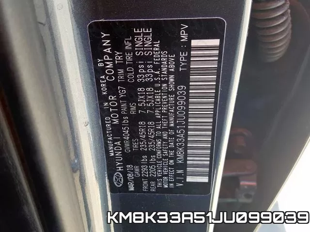 KM8K33A51JU099039 фото 2