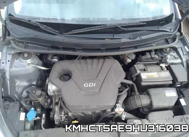 KMHCT5AE9HU316038 фото 2