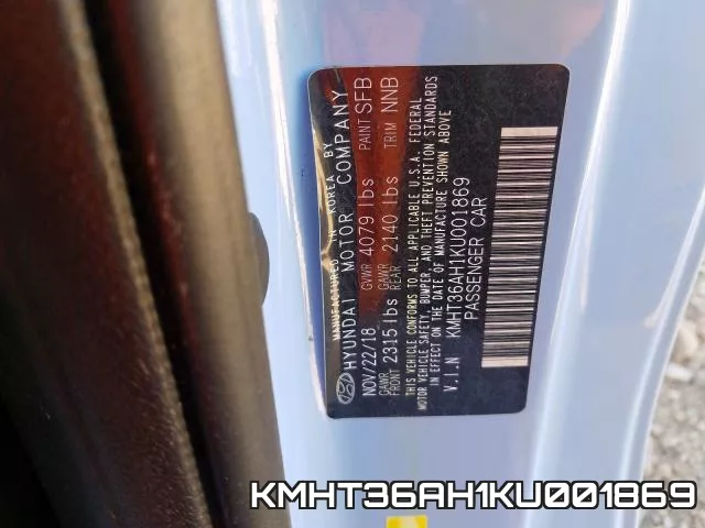 KMHT36AH1KU001869 фото 2