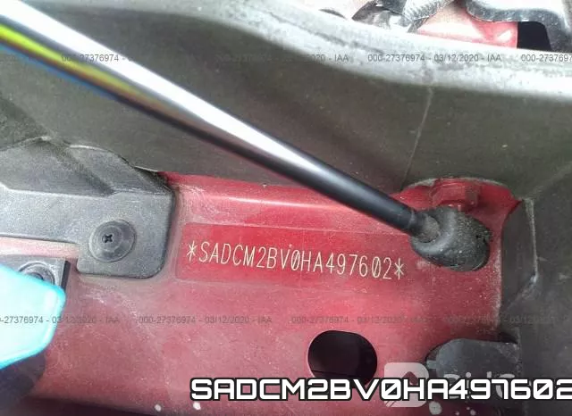 SADCM2BV0HA497602 фото 10