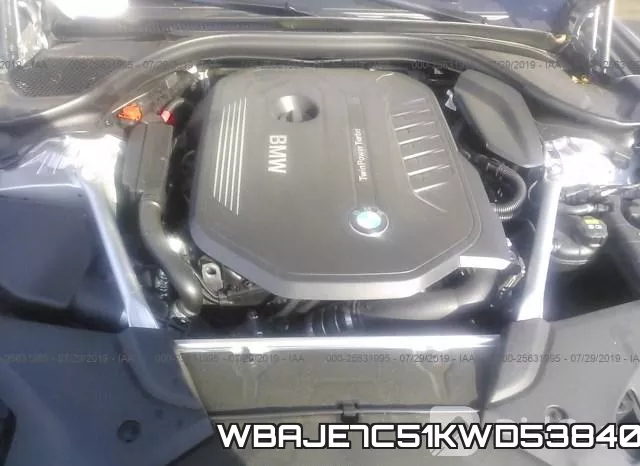 WBAJE7C51KWD53840 фото 2