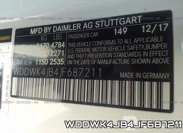WDDWK4JB4JF687211 фото 10
