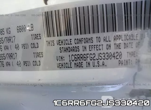1C6RR6FG2JS330420 фото 10