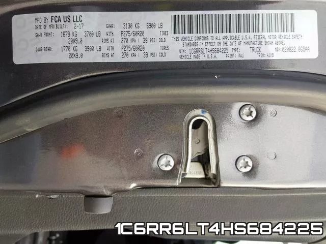 1C6RR6LT4HS684225 фото 2