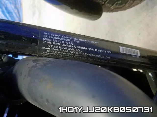 1HD1YJJ20KB050731 фото 2