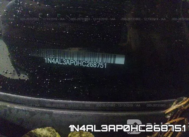 1N4AL3AP0HC268751 фото 10