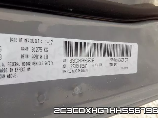 2C3CDXHG7HH556796 фото 2