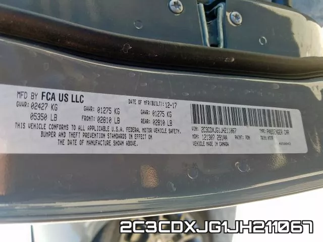 2C3CDXJG1JH211067 фото 2