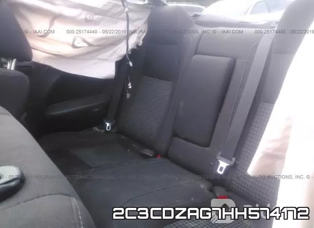 2C3CDZAG7HH574172 фото 9