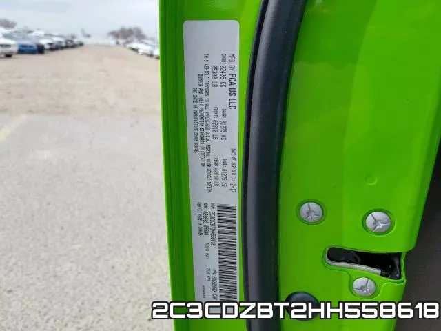 2C3CDZBT2HH558618 фото 2