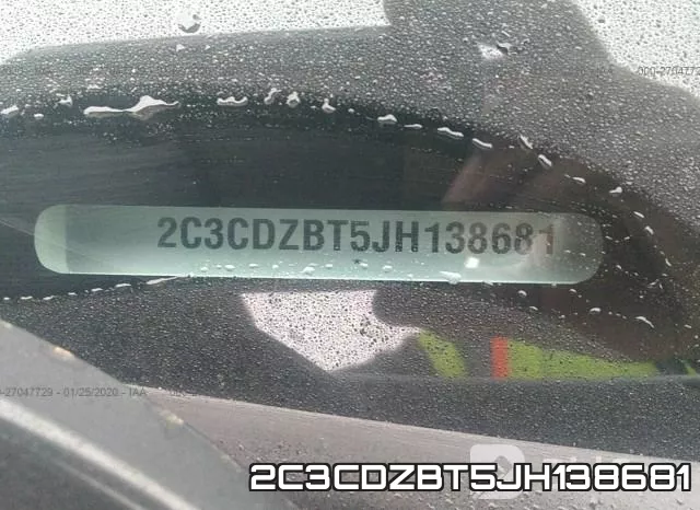 2C3CDZBT5JH138681 фото 10