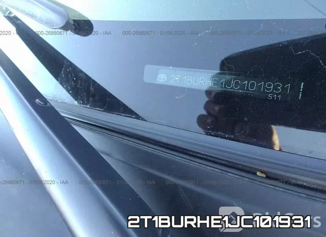 2T1BURHE1JC101931 фото 10