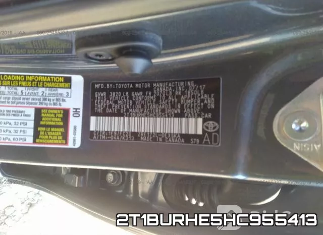 2T1BURHE5HC955413 фото 10